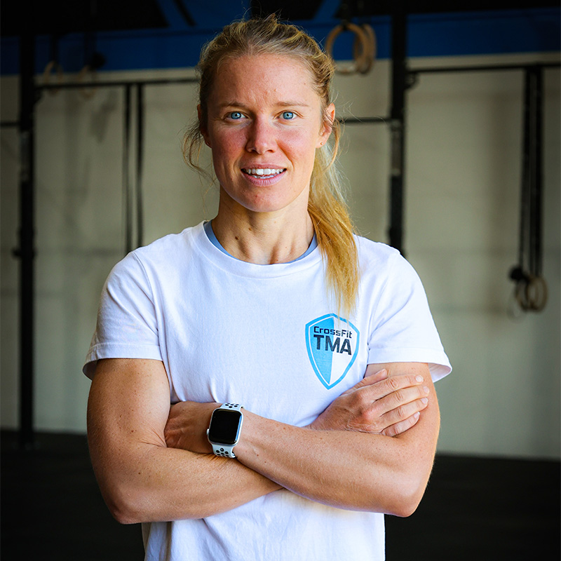 Natasha Hall coach at CrossFit TMA
